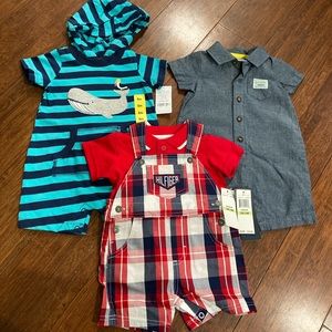 Baby boy romper bundle